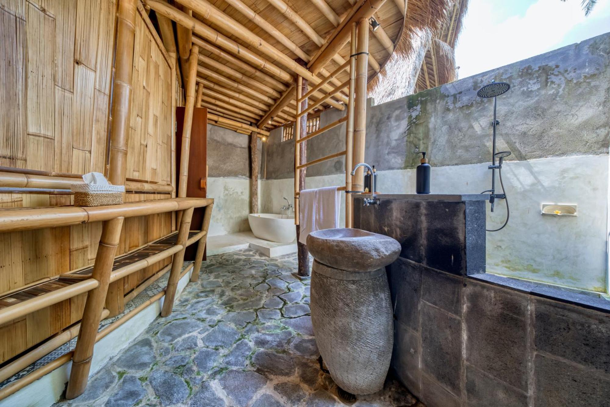Bamboo Cabin Sanctuary By Nusantara Hospitality Ubud Exterior foto