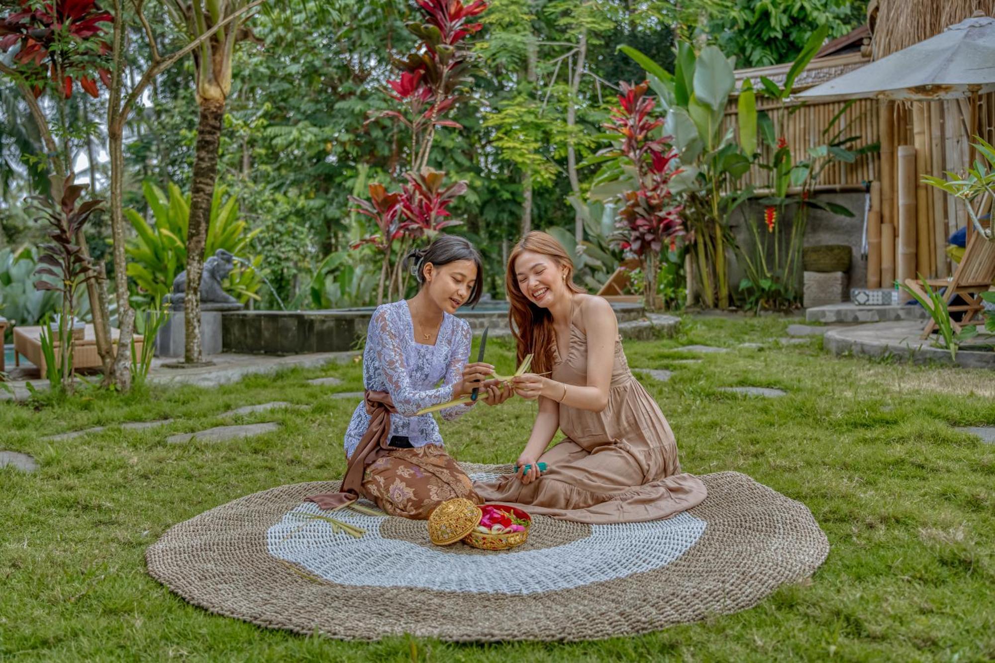 Bamboo Cabin Sanctuary By Nusantara Hospitality Ubud Exterior foto