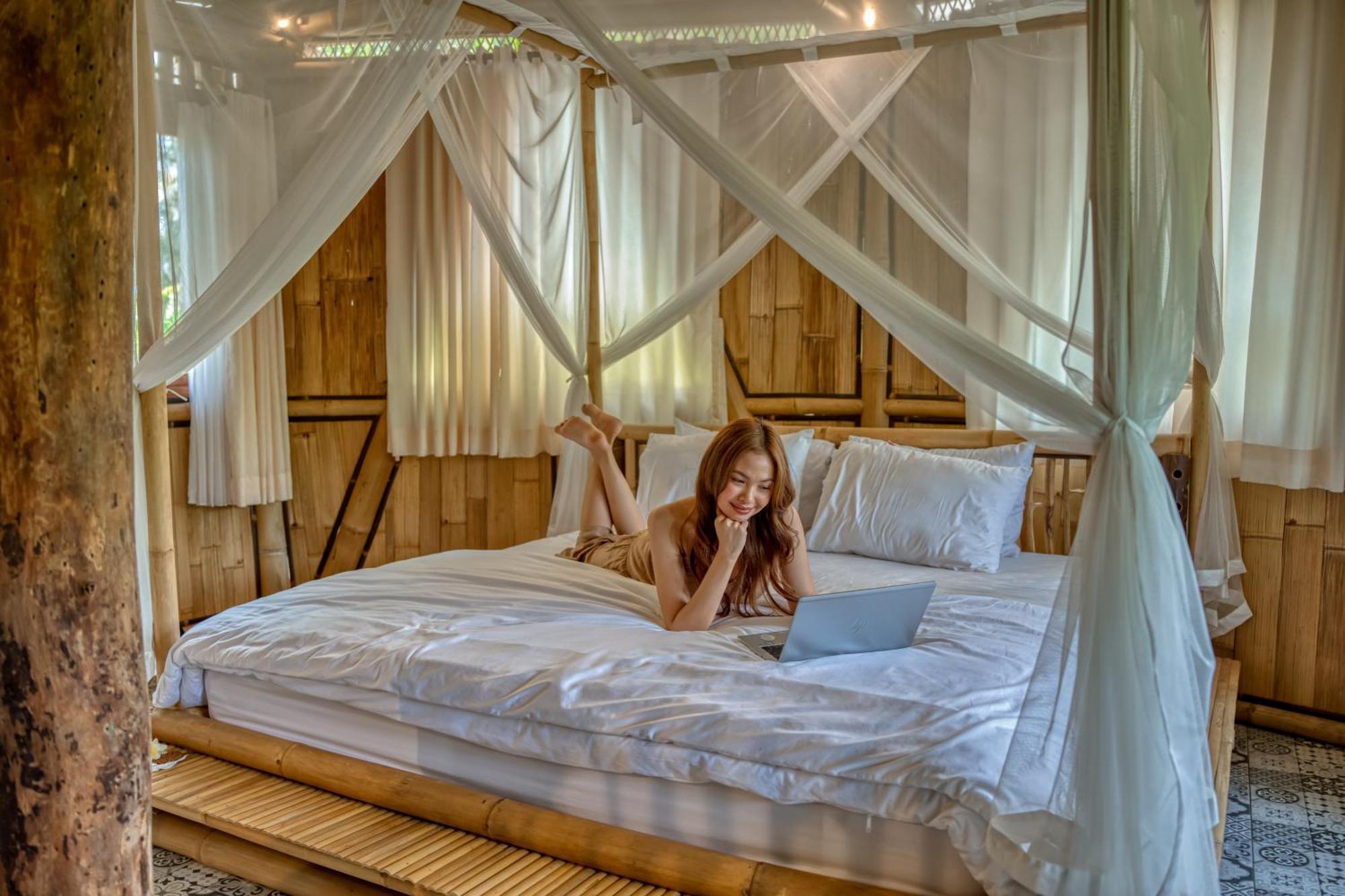 Bamboo Cabin Sanctuary By Nusantara Hospitality Ubud Exterior foto